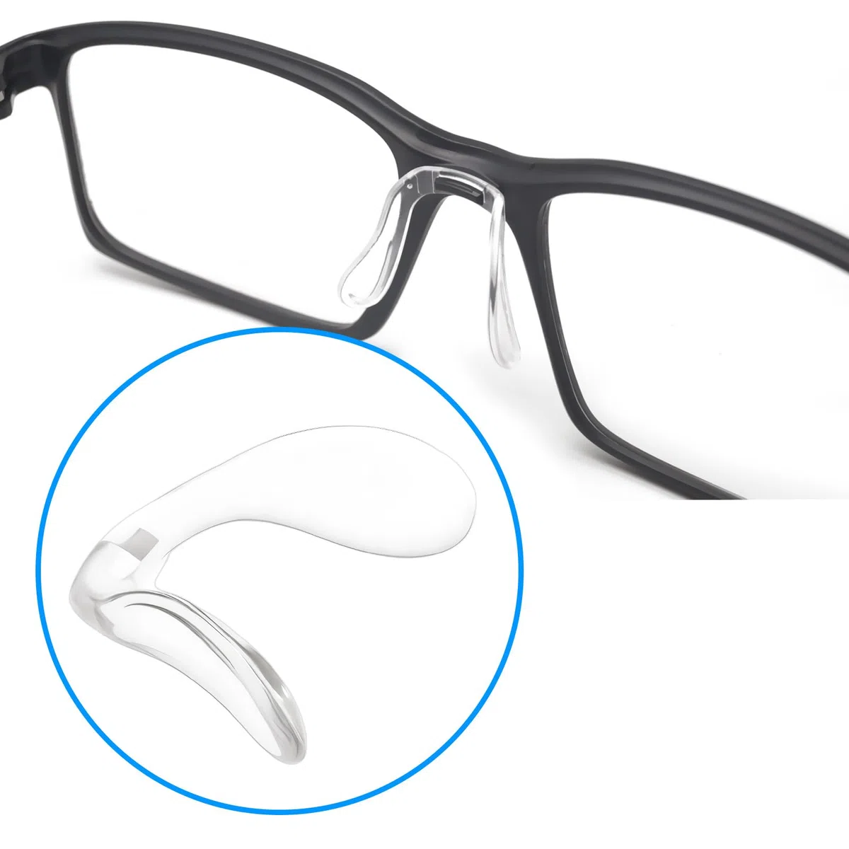 SG Store Nasello Trasparente Per Occhiali Compatibile Con Oakley Milestone OX8047 8093 Steel Line OX8097
