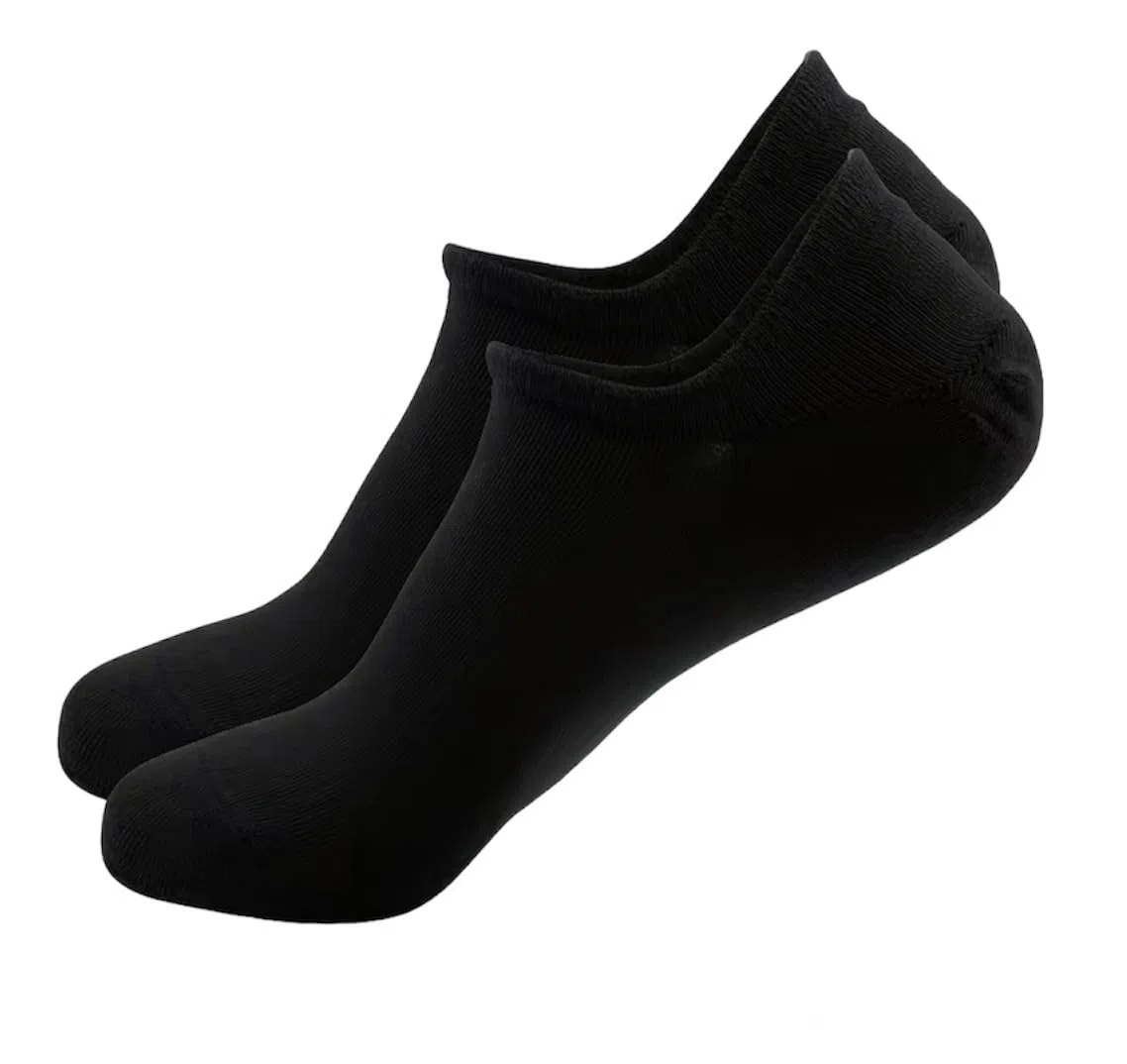 Lucchetti Socks Milano 6 Paia Calzini Fantasmini Uomo in Cotone, Invisibili e Traspiranti con Antiscivolo (IT, Numero, 43, 46, Regular, Regular, 6 PAIA BLU)