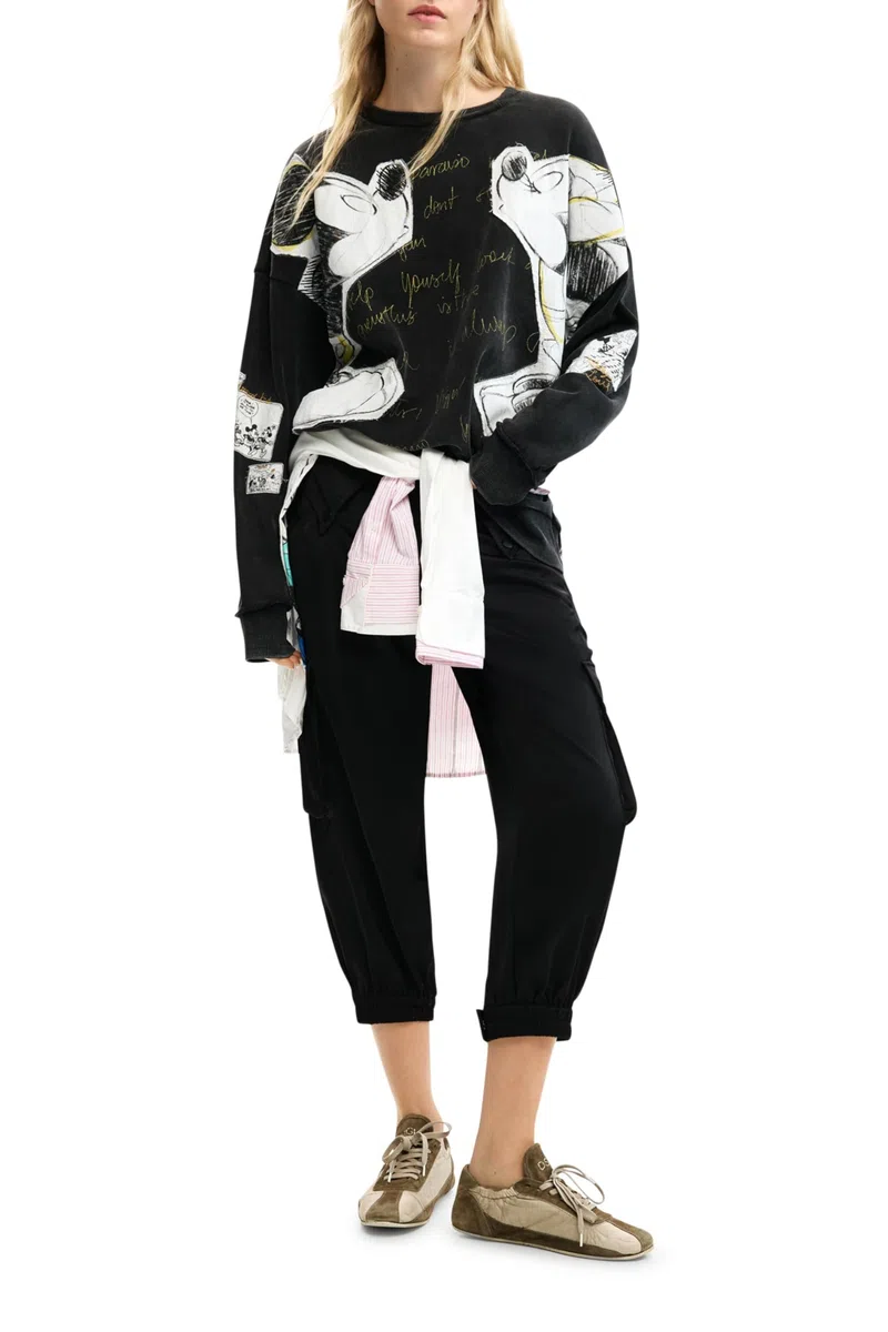 Desigual Donna Felpa Mickey e Minnie Mouse™.
