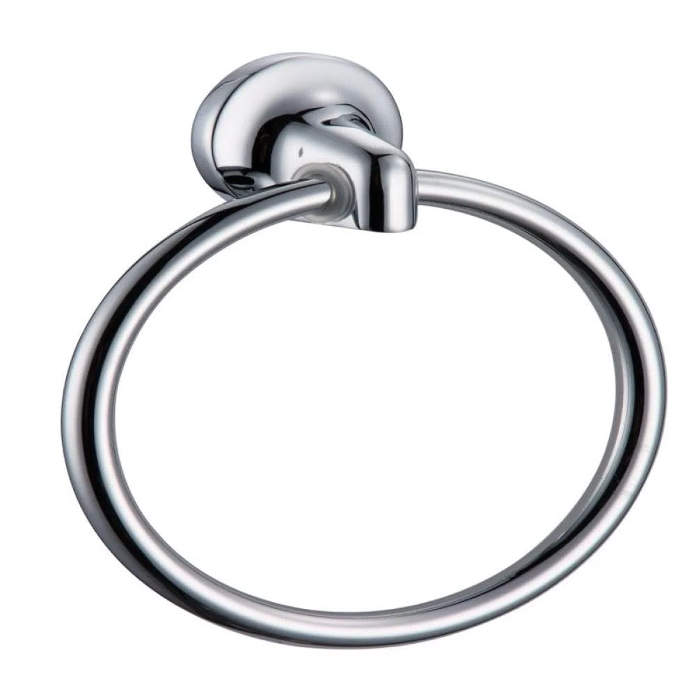 Kit ferramenta per bagno in cromo lucido 4 pezzi, cromo lucido