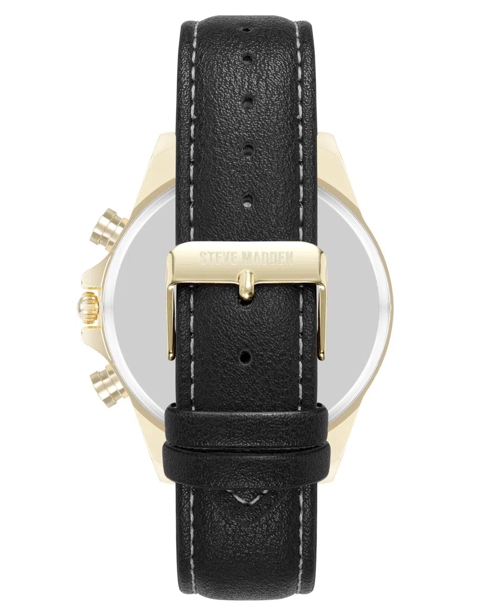 Steve Madden Orologio da uomo con cinturino