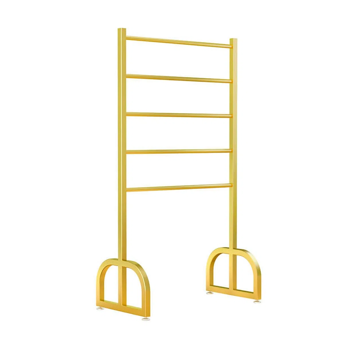 Espositore per Rotoli di Tessuto per pellicole per finestre e Carta da Parati, Portata Massima 150 kg, Versatile Supporto da Appendere per tappetini e cope,Gold-150x40x100cm