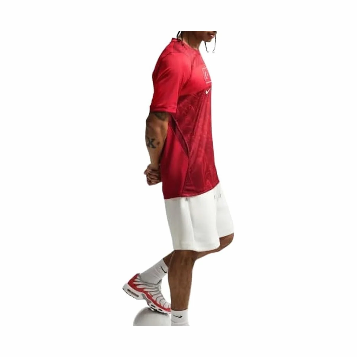 Nike Turkey National Team Dri-Fit Stadium Home T-Shirt Uomo (Pacco da 1)