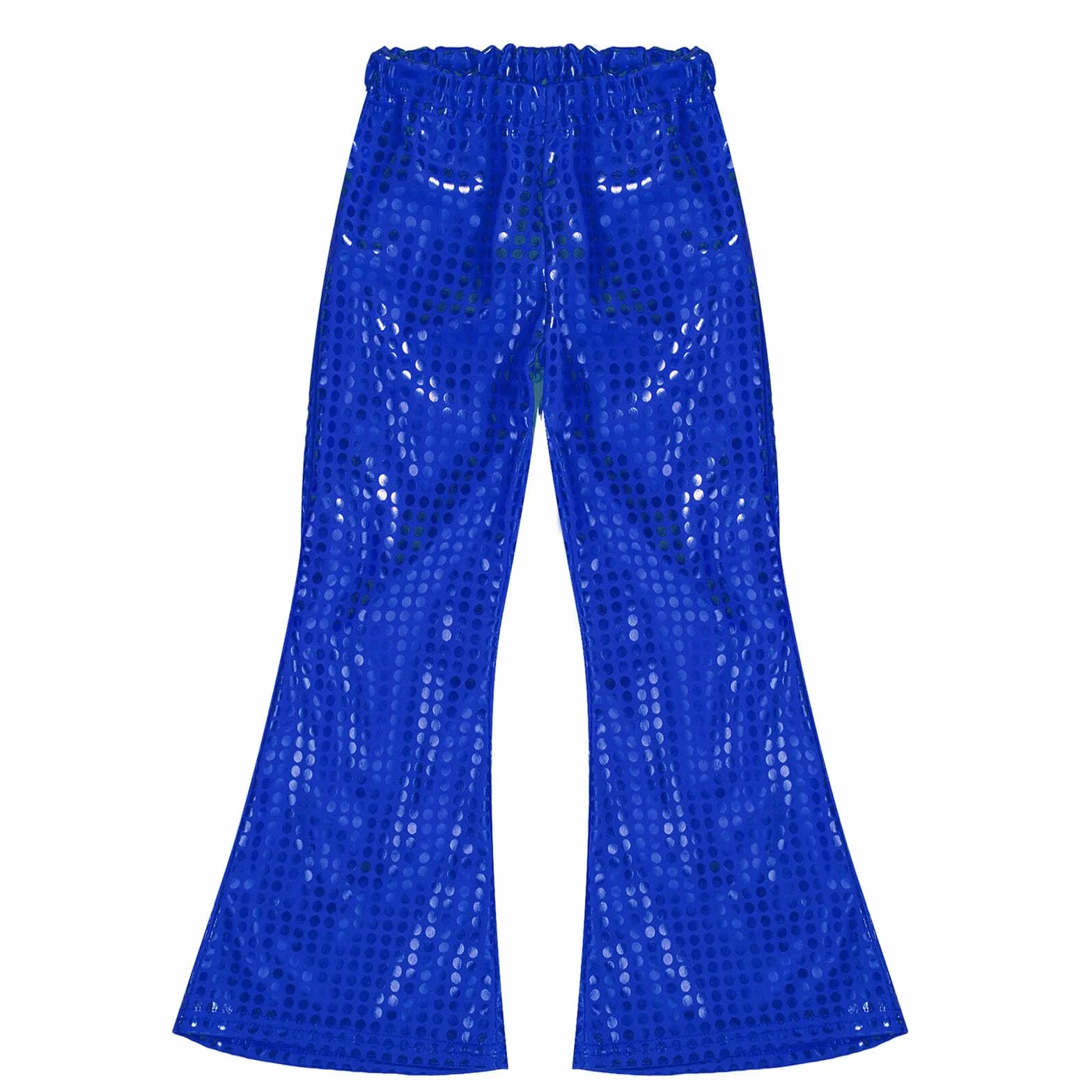 Pantaloni da Danza Moderna Jazz Latino Bambina Pantaloni Zampa di Elefante Svasati Ragazza Larghi Tinta Unita Yoga Fitness Bambine Pants