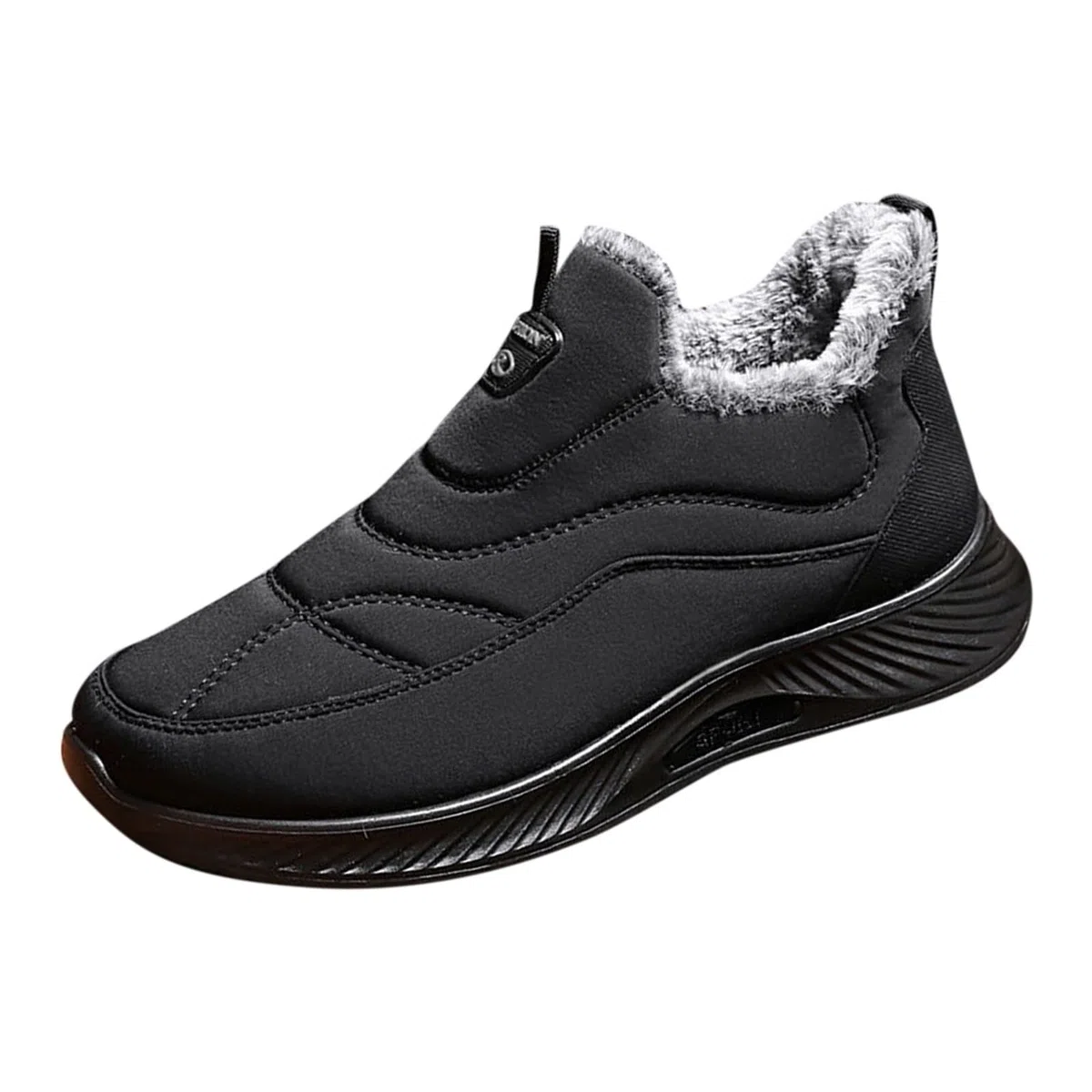 Scarpe Neve Uomo Invernali Comode Stivali Antiscivolo Foderati Caldo Stivaletti Camminata Casual Militari Scarpe Doposci Impermeabili Imbottiti Classico Scarponi Antinfortunistica Stivali Da Sci