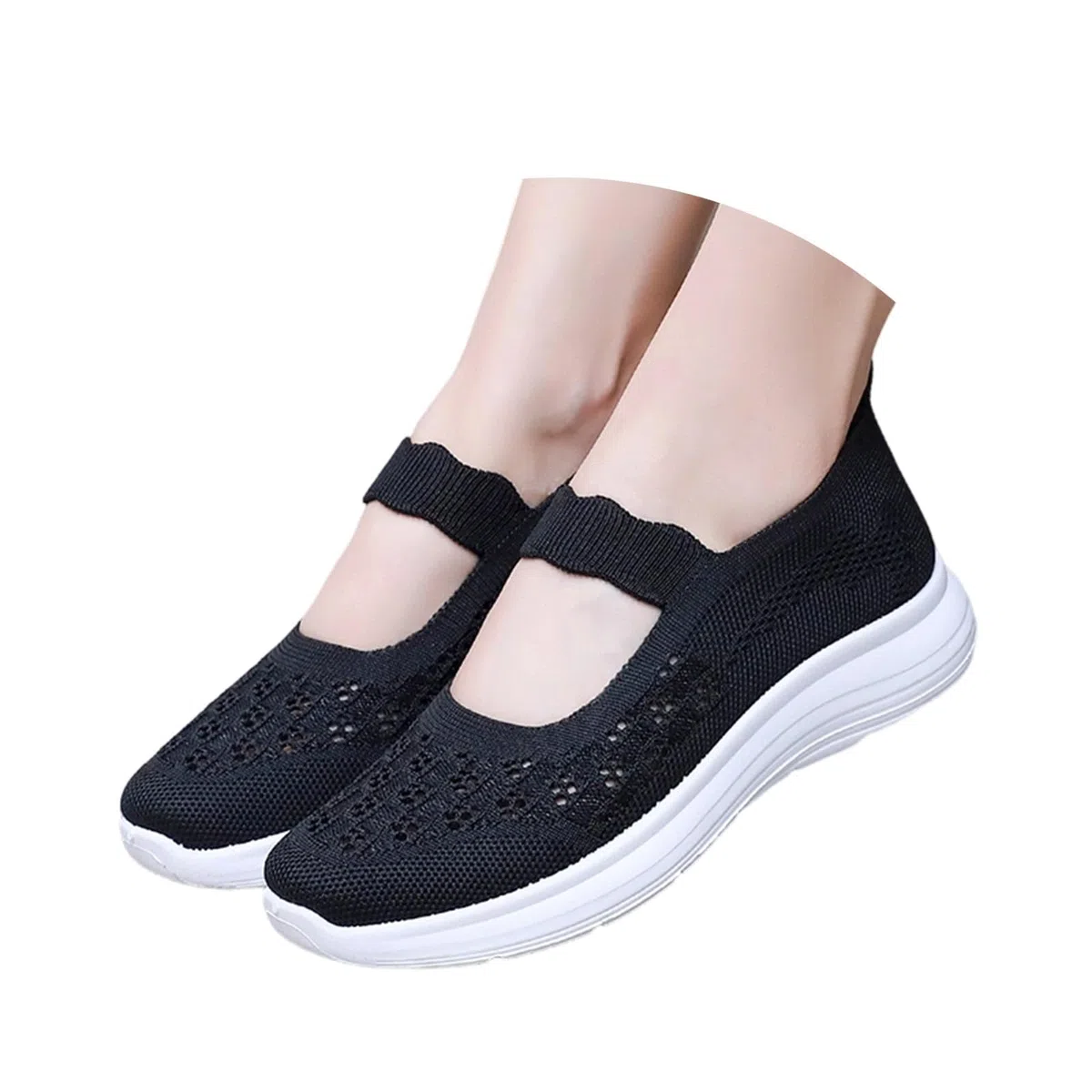 Scarpe Ortopediche Donna Scarpe da Ginnastica Comode Senza Lacci Antiscivolo Leggere per Camminare Estive