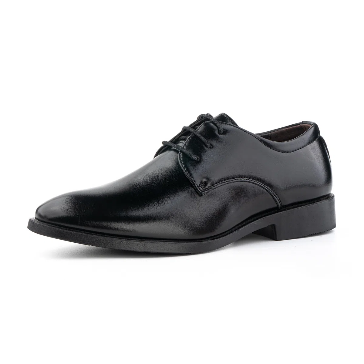 Hitmars Scarpe Uomo Eleganti Cerimonia Classiche Oxford Scarpe Stringate Uomo Derby Matrimonio Pelle Verniciata 2 Nero 45