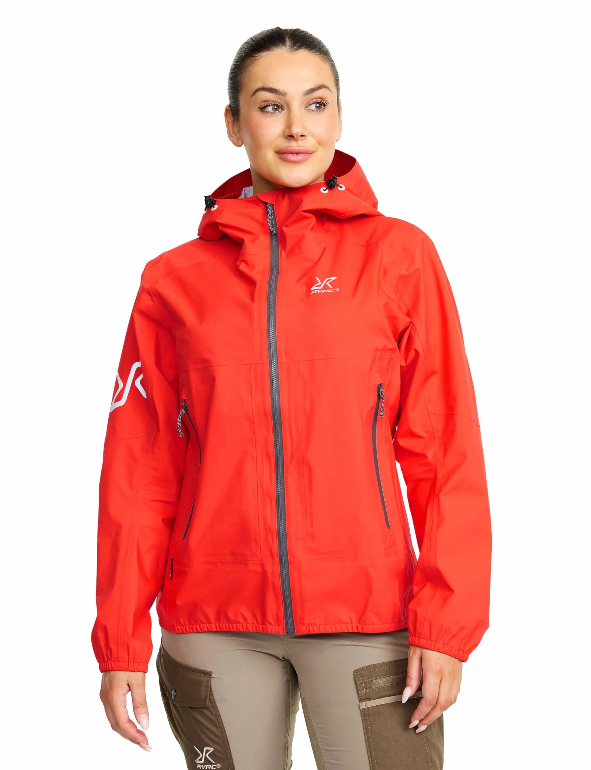 RevolutionRace Arcade 3L Lightweight Jacket da Donna, Giacca Impermeabile, Giacca a Vento Ripiegabile per Escursioni e Attività all'aperto