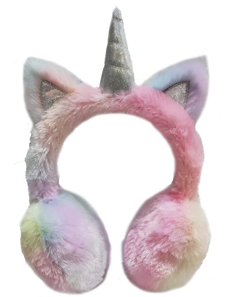 Ragazze Paraorecchie per bambini Paraorecchie con unicorno Paraorecchie in maglia con motivo animale