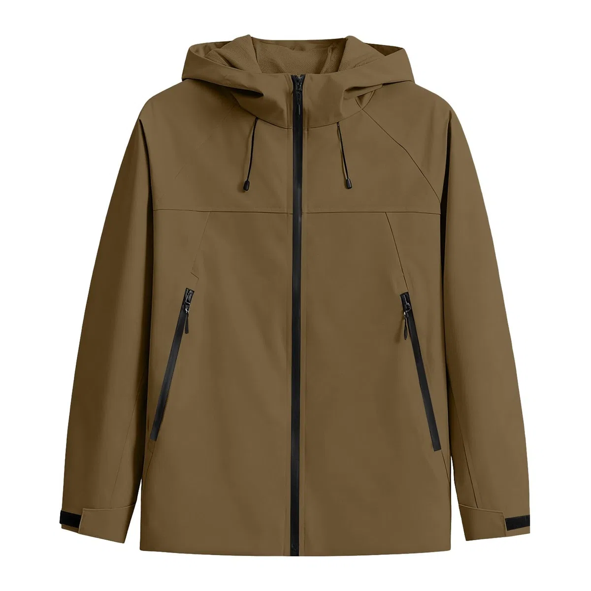 Giacca Primaverile Uomo Giubbino Primaverile Uomo Giubbotto Leggero Lunga Maniche con Zip Giacca Sportiva e Tasche Cappuccio Antivento Sportiva Giacche