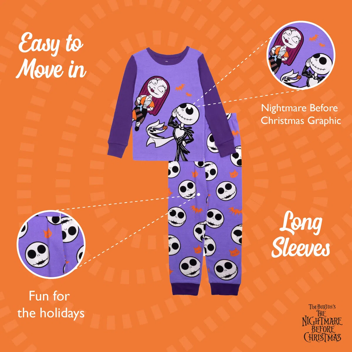 Disney Set di 2 pigiama unisex per bambini, in cotone, morbido e carino