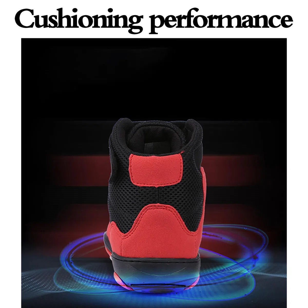 Scarpe Da Boxe Per Bambini,Ligthweight Wrestling Scarpe,Scarpe Da Boxe Giovanili,Traspiranti,Antiscivolo,Tessuto A Rete,Comfort Stabilità,Laced,Gioco Di Gambe Perfetto,Per Esercizio Fitness