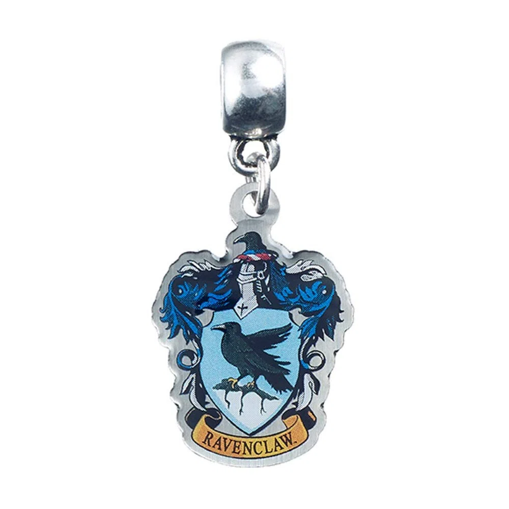 Harry Potter Ravenclaw Crest Slider Charm Silver/Blue