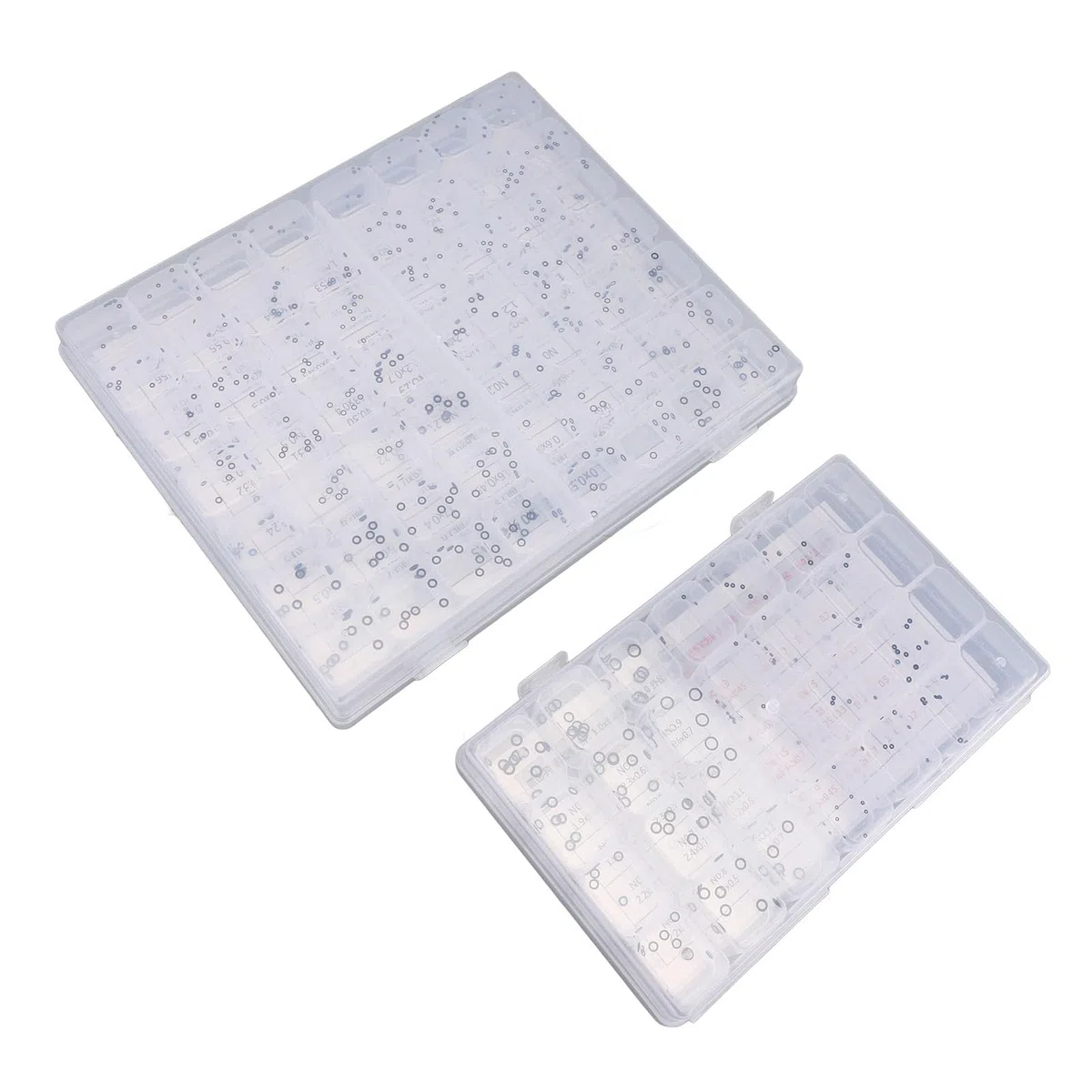 Kit di Riparazione Resistente All'acqua con O-ring per di Orologi in Gomma, Dimensioni Multiple per la Manutenzione Dell'orologio, 800 Anelli di Gomma