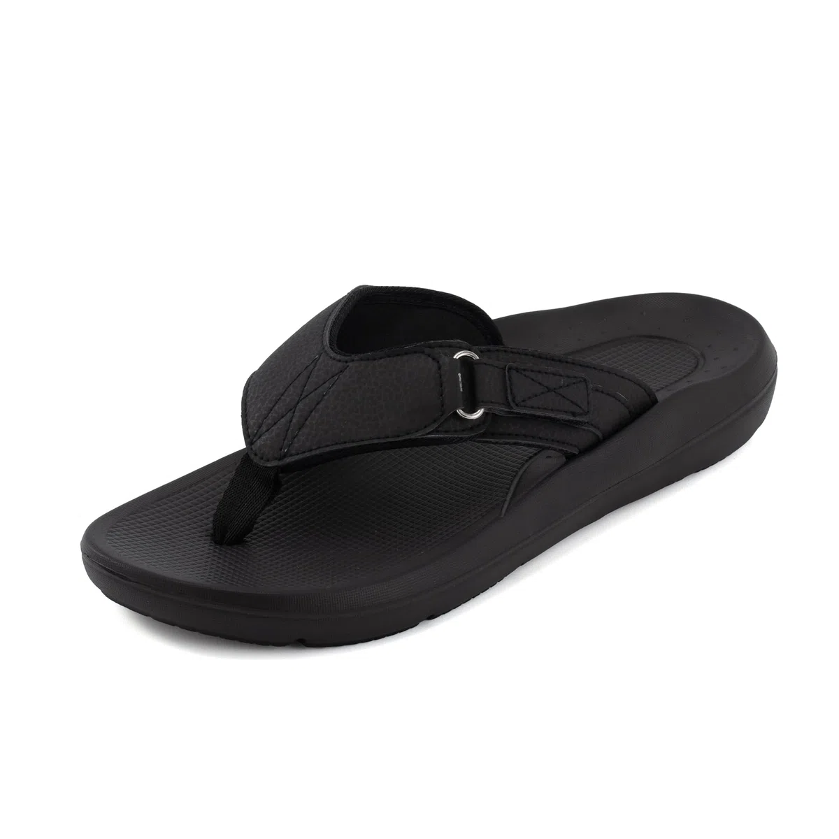 JOMIX Infradito Uomo con Cinghie Regolabili Ciabatte da Spiaggia Antiscivolo con Tomaia in Tessuto Sandali Leggeri Outdoor