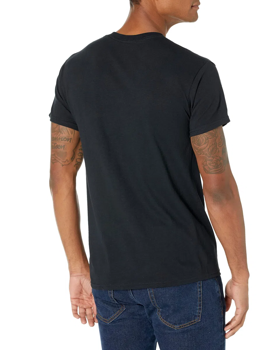 Liquid Blue Plus-Size Good And Evil T-Shirt Uomo