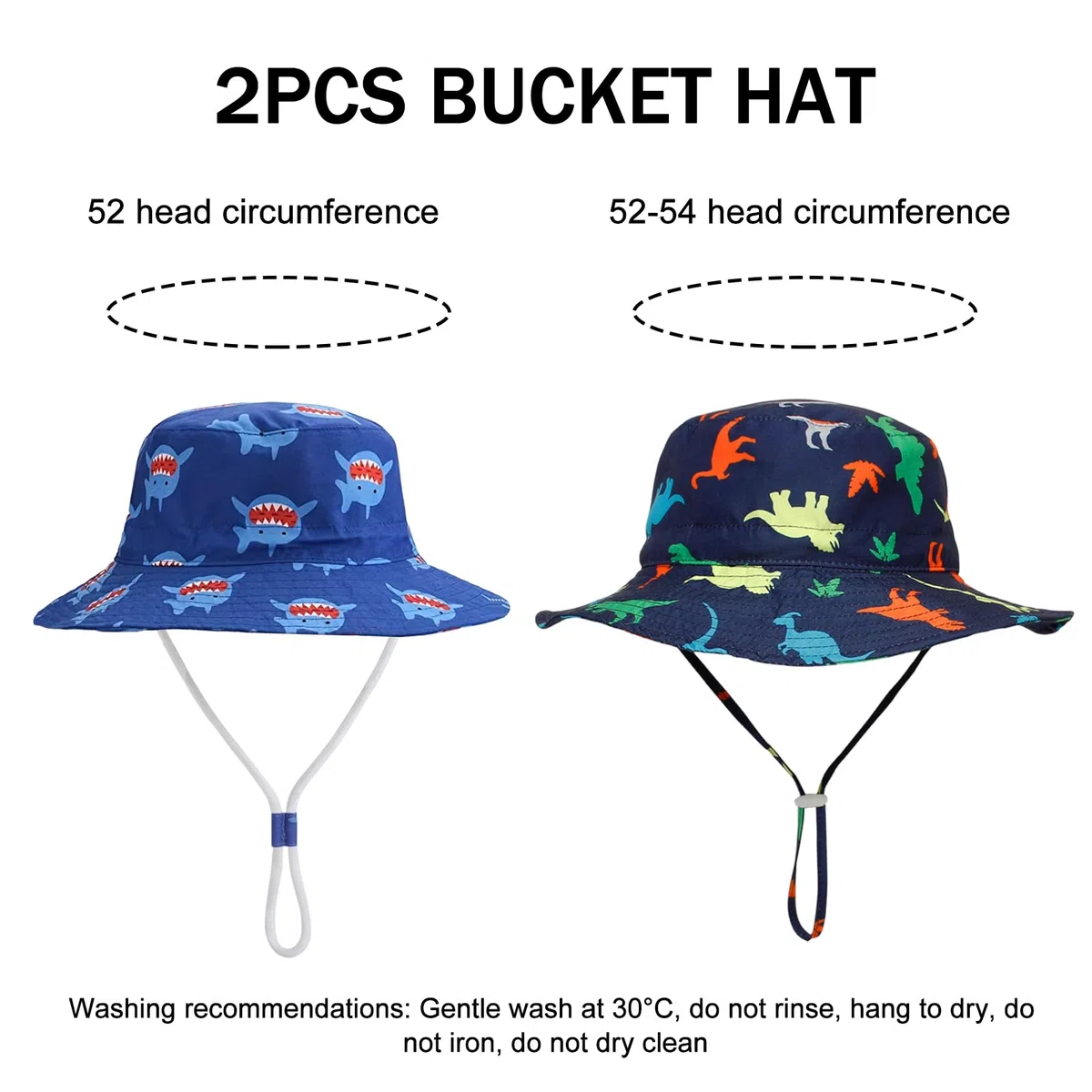 JSTHHTT 2 PCS Cappello da Sole per Bambini, Cappello Bambino, Bambini Bambino Pieghevole Cappelli da Sole da Spiaggia, Cappello da Sole Bambino Bambina a Tesa Larga, Regolabile, UPF 50+, 3-8 Anni