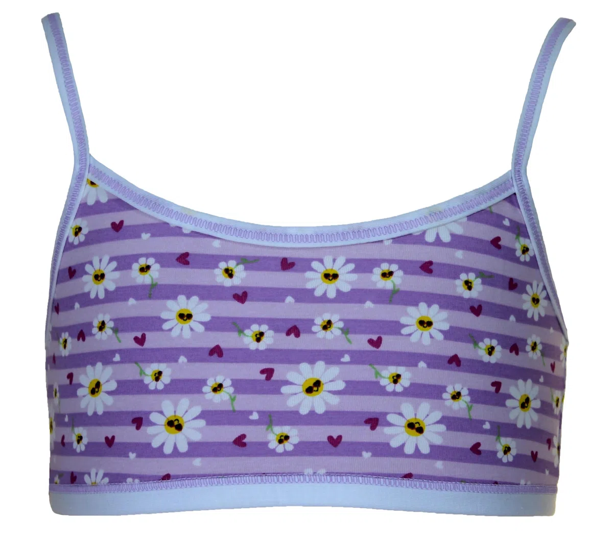 JADEA Coordinato Intimo Bimba Completo Ragazza Top Brassiere e Slip 143 (Lilla, 5/6 Anni-110/116 Cm)