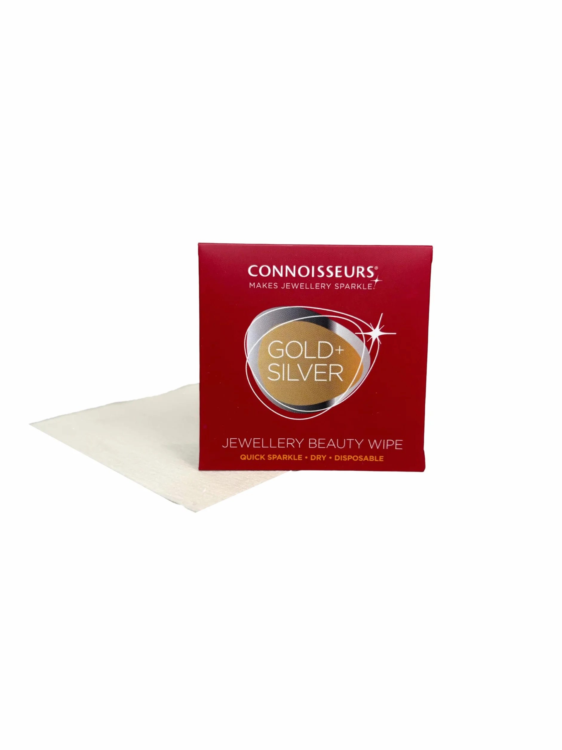 Connoisseurs Kit Pulizia Gioielli | Diamond Dazzle Stick e 6 Panni Detergenti | Pulitore Gioielli Oro, Diamanti, Platino e Argento | Detergente Anelli