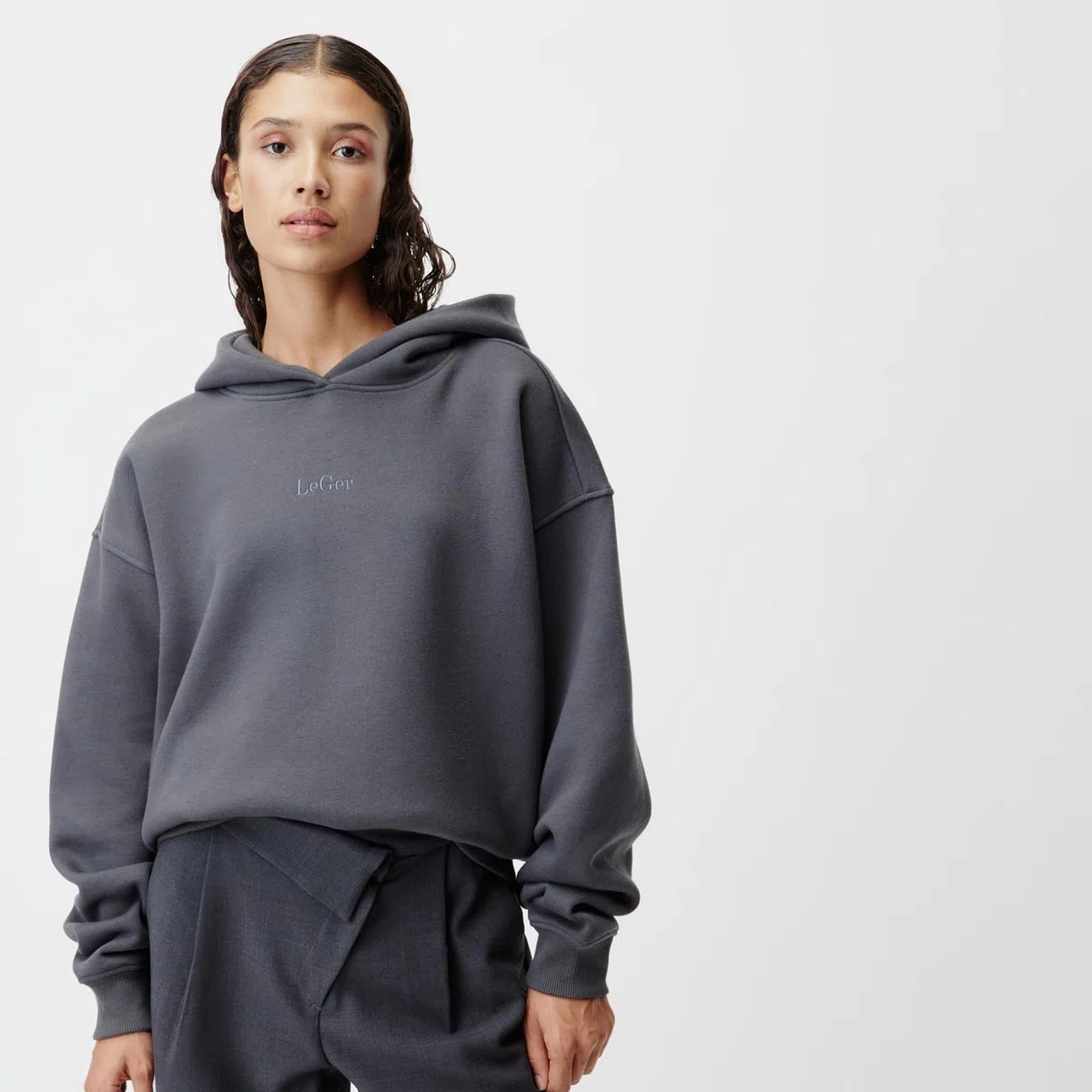 Leger by Lena Gercke Abby Hoodie Pullover Donna (Pacco da 1)