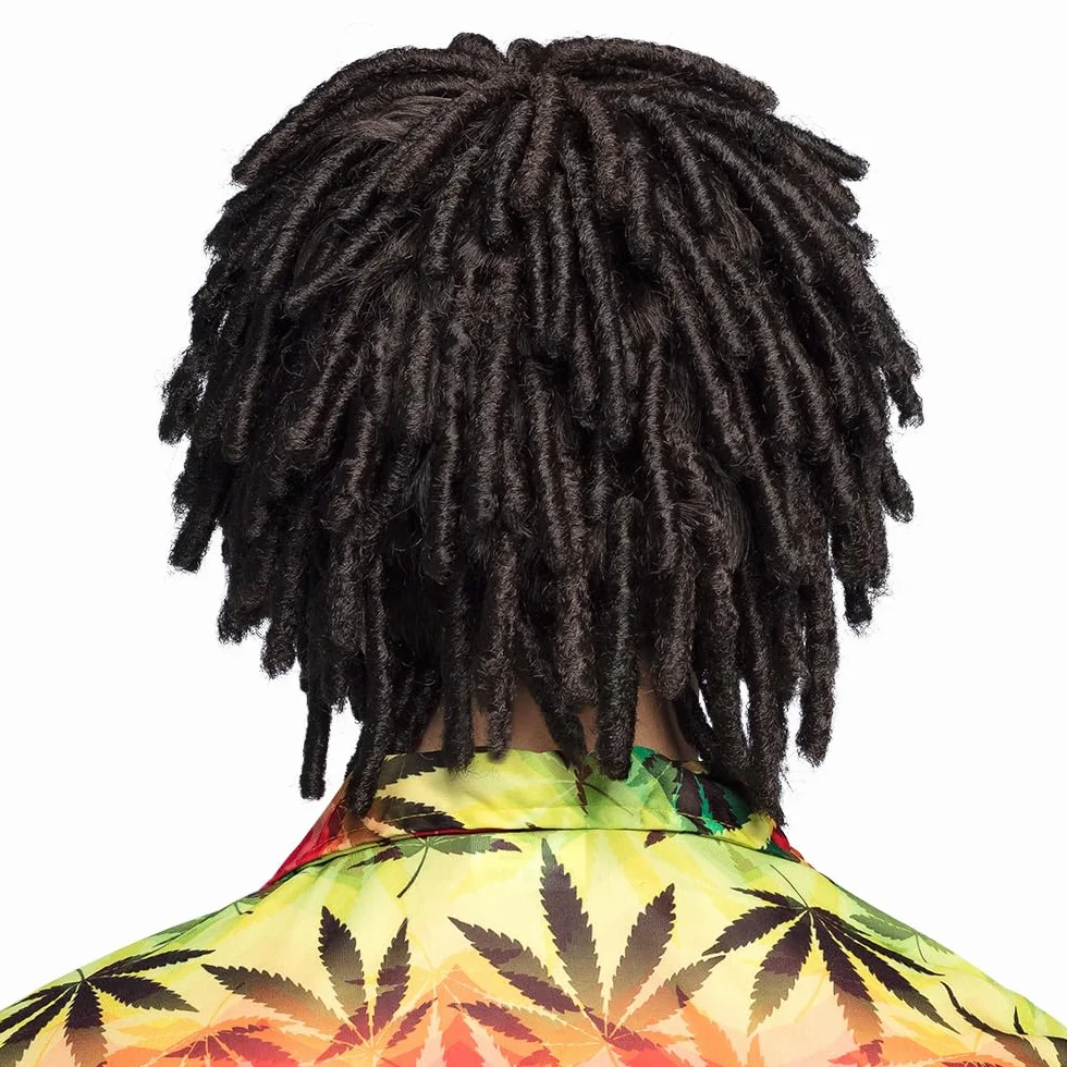 Boland 86391 - Parrucca Levi con dreadlocks corti, acconciatura in capelli sintetici con dreadlocks per costumi, travestimenti per carnevale, Halloween e JGA