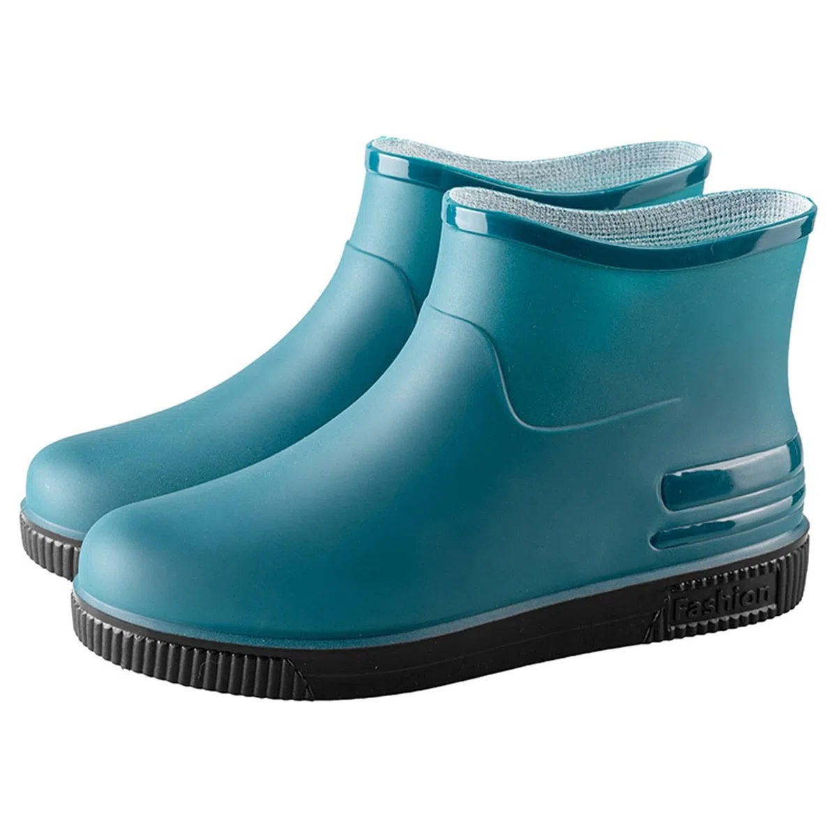 Stivali da Donna Wellington Moda Antivento Stivali con Suola Antiscivolo Chelsea Impermeabili Stivaletti Corti Impermeabili di Gomma con Tacco Basso Antiscivolo Rain Boots per Esterni