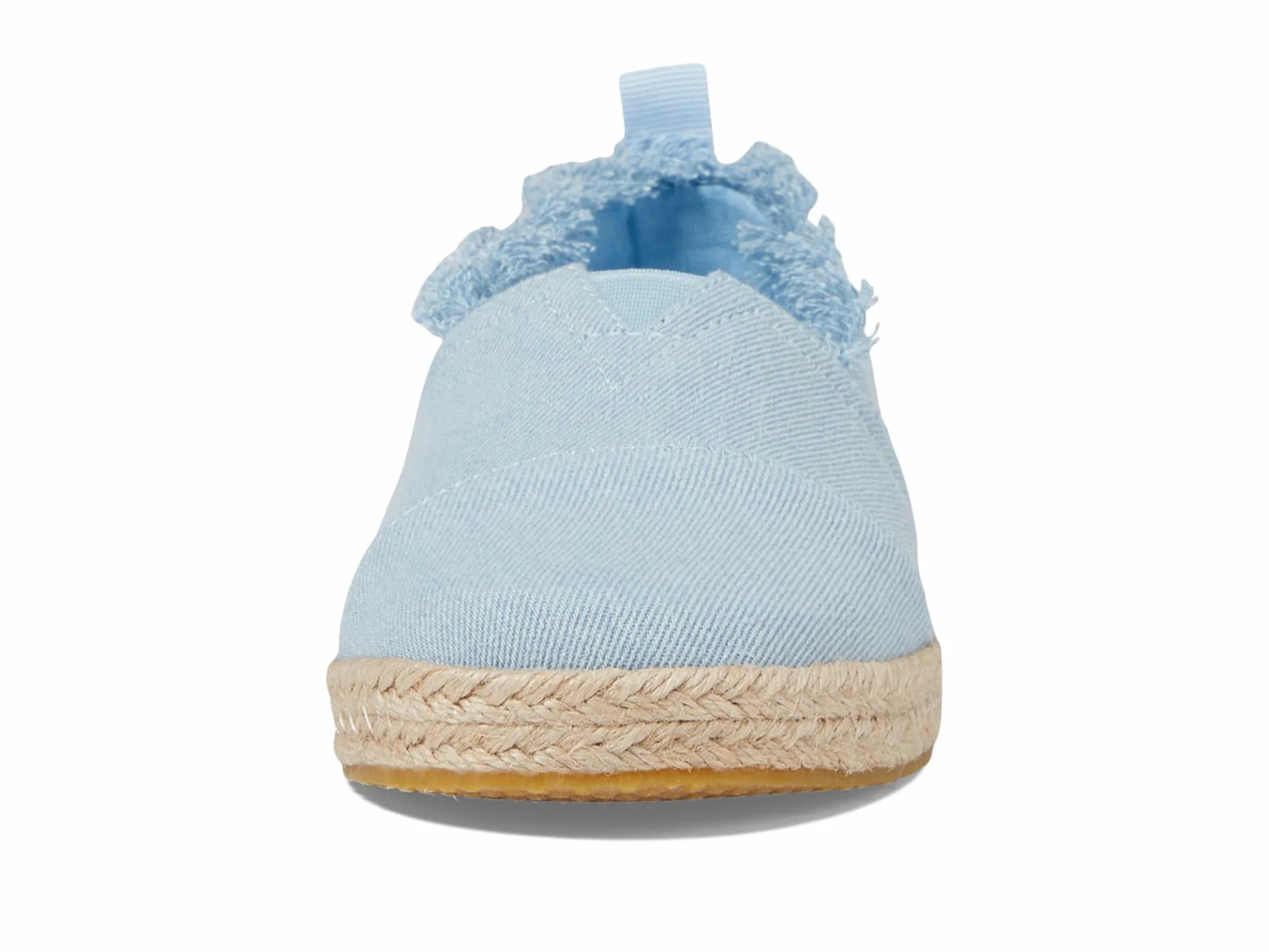 TOMS Alpargata Rope, Mocassino Basso Bambine e Ragazze, Pastel Blue Washed Denim, 36.5 EU