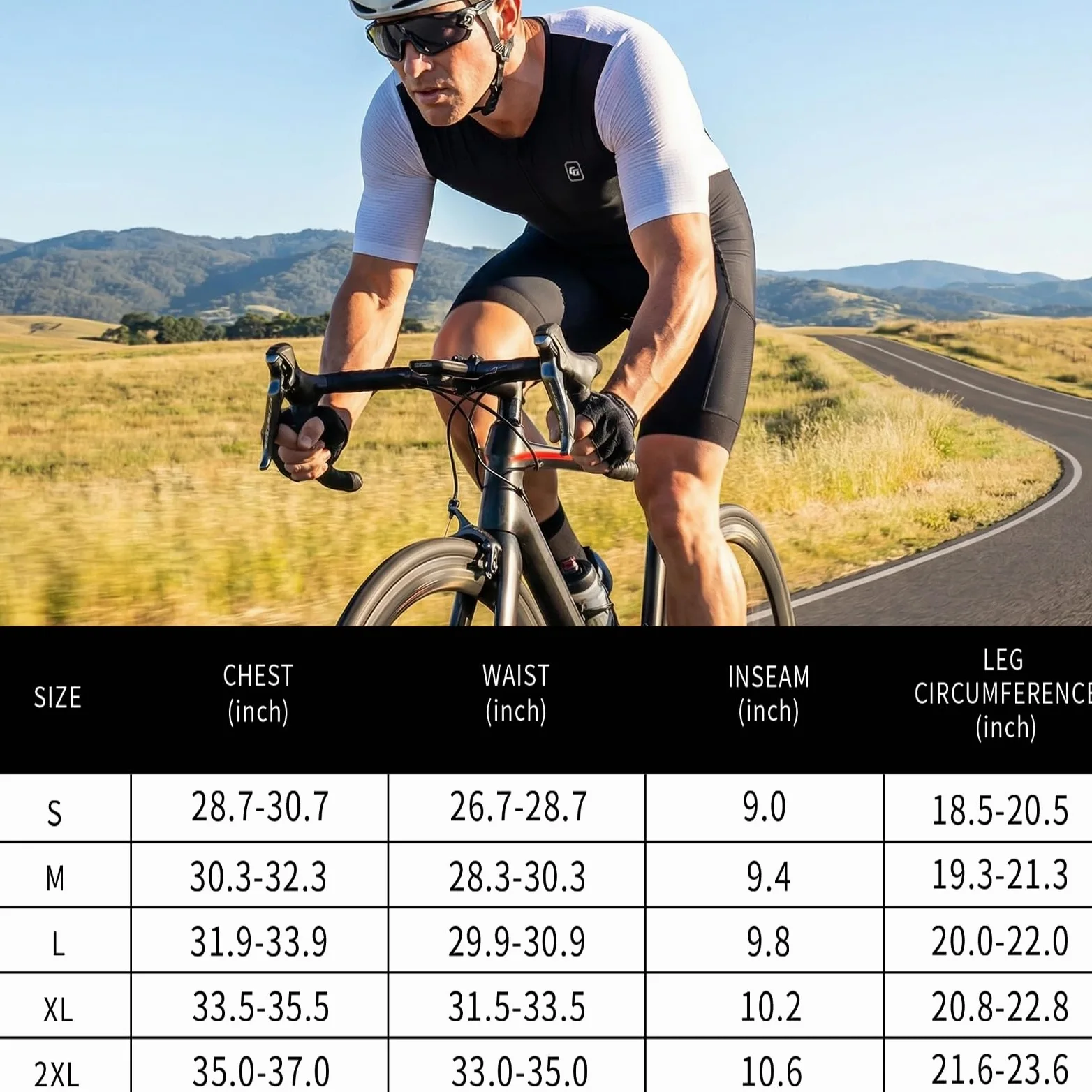 Tuta da triathlon da uomo, a maniche corte, ideale per Ironman Racing Tri Suit