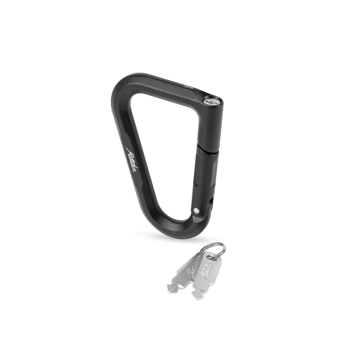 Matador BetaLock – Moschettone di bloccaggio e lucchetto da viaggio 2 in 1; lucchetto TSA per bagagli e viaggi; moschettone resistente con chiavi incluse, ideale per EDC, zaino in spalla,