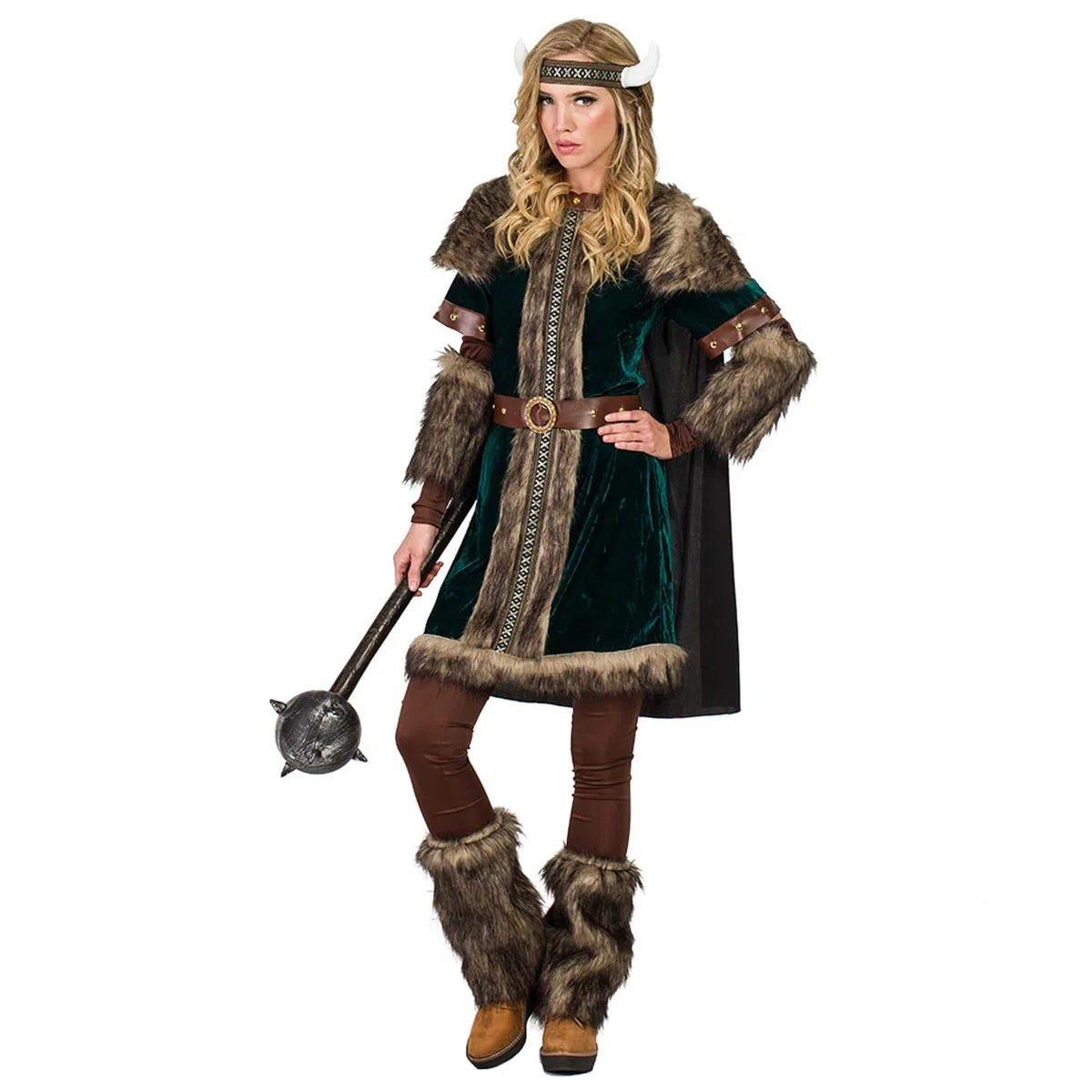 Boland - Costume da vichingo per donna, 12 pezzi, costume in maschera per feste a tema, Halloween o carnevale, marinaio