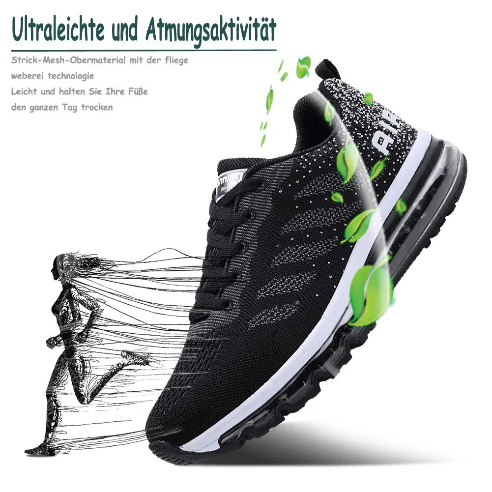 Scarpe da Ginnastica Donna Uomo Sportive Sneakers Running Air Scarpe per Outdoor Fitness Corsa Walking 34EU - 46EU