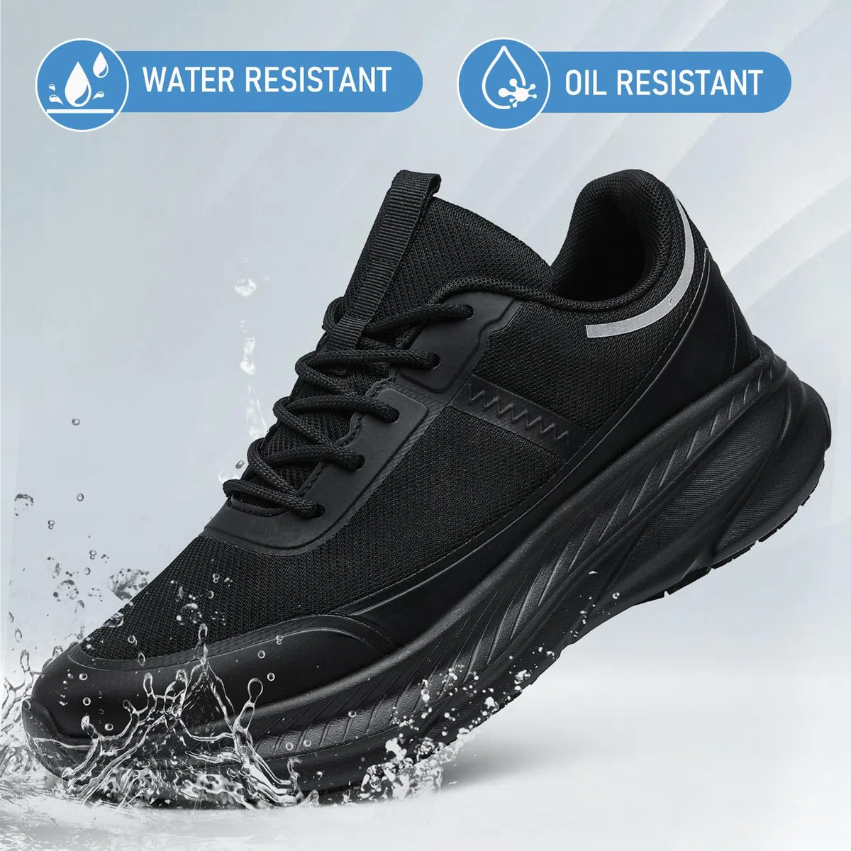 Scarpe da Cuoco Scarpe da Lavoro da Donna Antiscivolo Scarpe da Cuoco Impermeabili Scarpe Professionali da Uomo comode Sportive e Ammortizzate