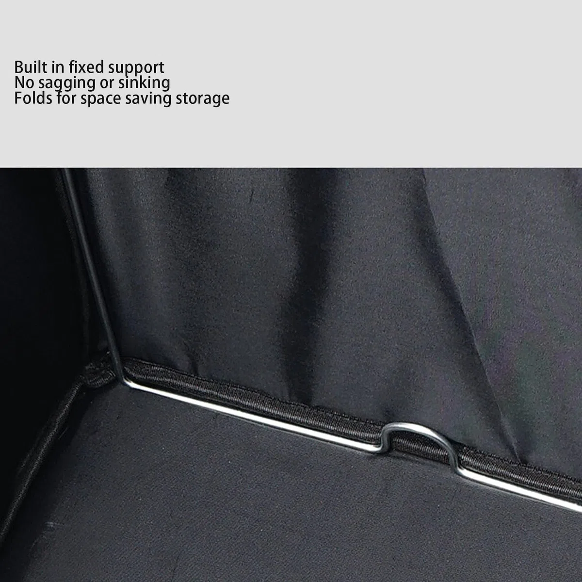 Sxhlseller Borsa Portaoggetti da Campeggio con Divisorio Regolabile |Organizer Impermeabile Resistente da 67 Litri per Baule, Pentole da Esterno, Borsa da Viaggio Portatile Ideale per