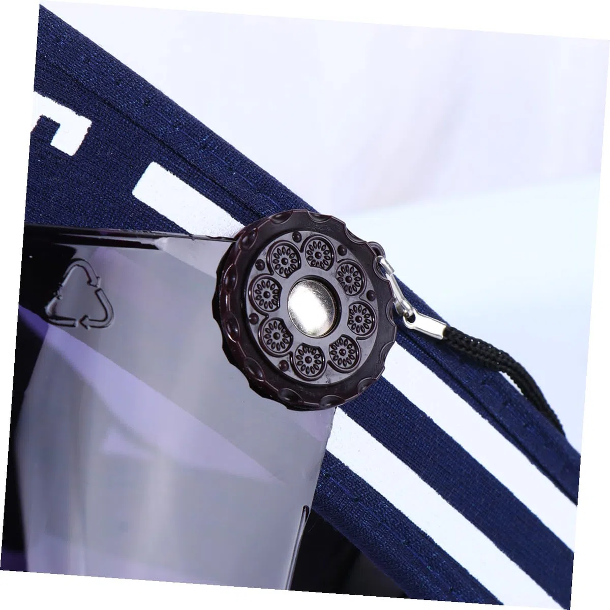 PACKOVE Visiera Parasole Regolabile Cappello di Sicurezza Integrale con Protezione UV Elevata Cappello Parasole per Sport Cappelli con Visiera Parasole