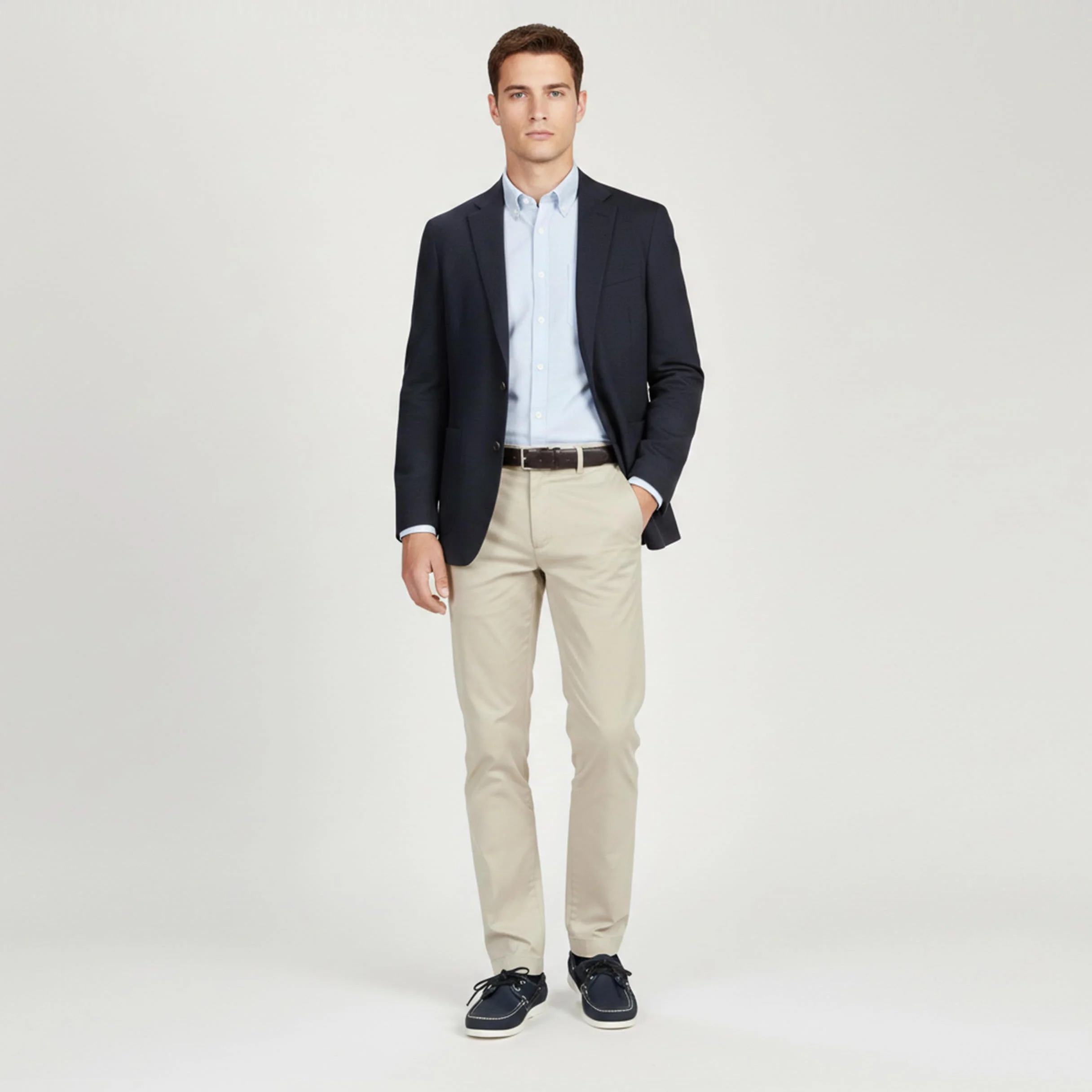 Zerimar Mocassino Nautico da Uomo in Vera Pelle, Calzatura Elegante e Leggera per Uso Quotidiano o Formale, Scarpa Confortevole dal Design Moderno