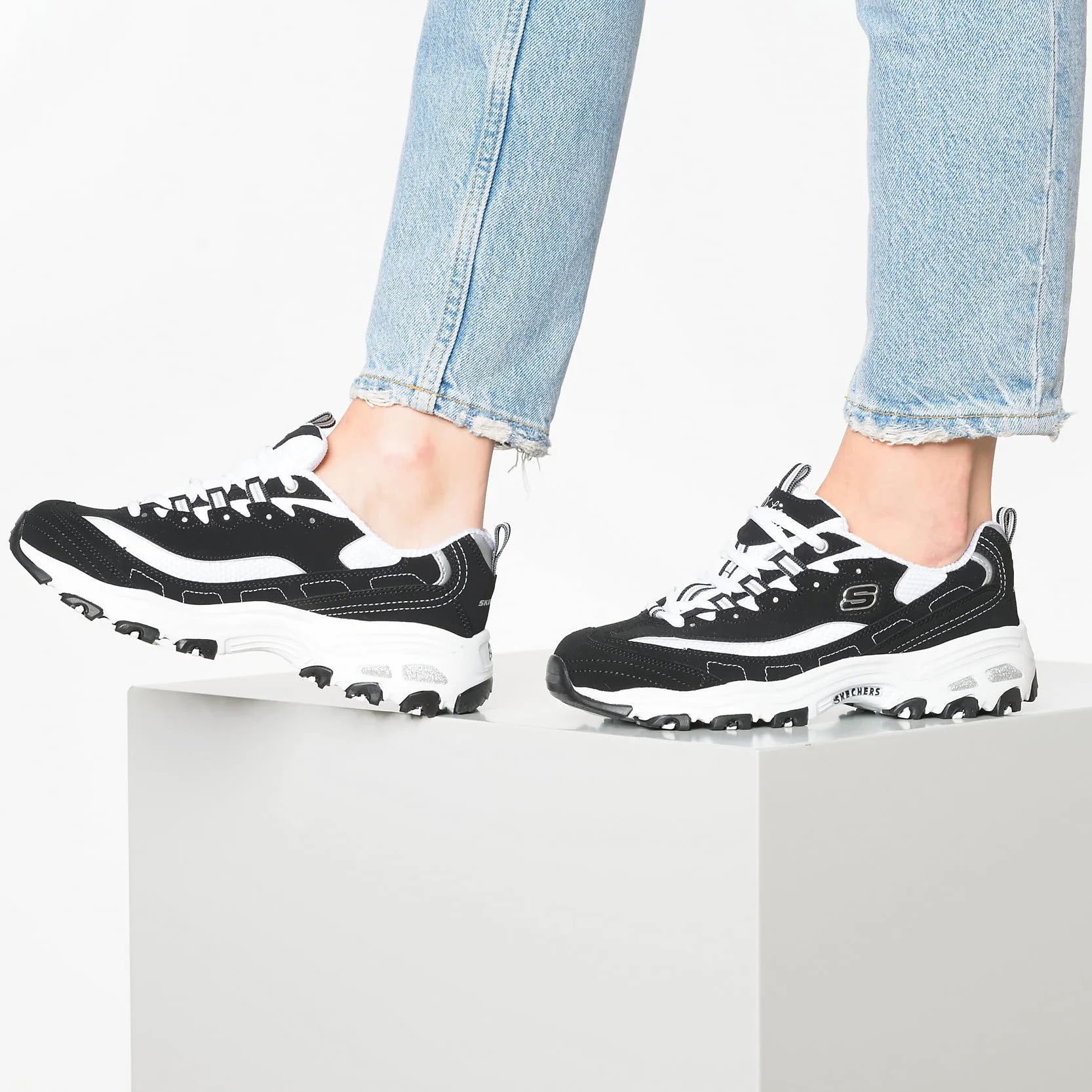 Skechers D'Lites Biggest Fan, Sneaker Donna