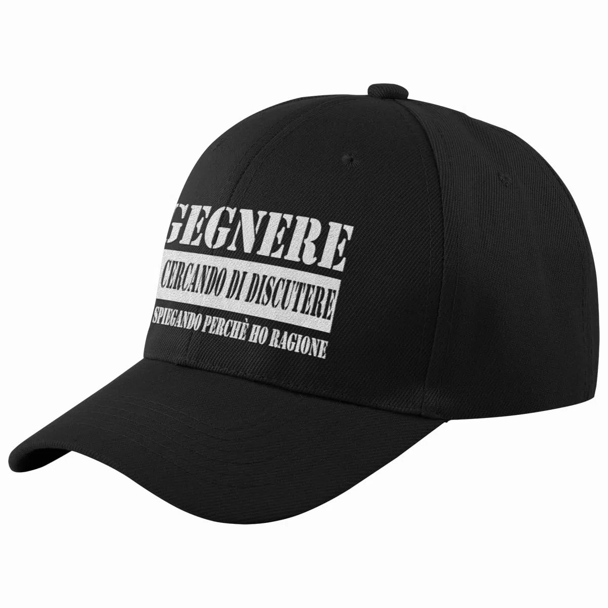 Vulfire Cappello Uomo Ingegnere. Regalo Laurea. Idee Regali Originali Ingegneria, Regalo per Ingegneri. Cappello con Visiera