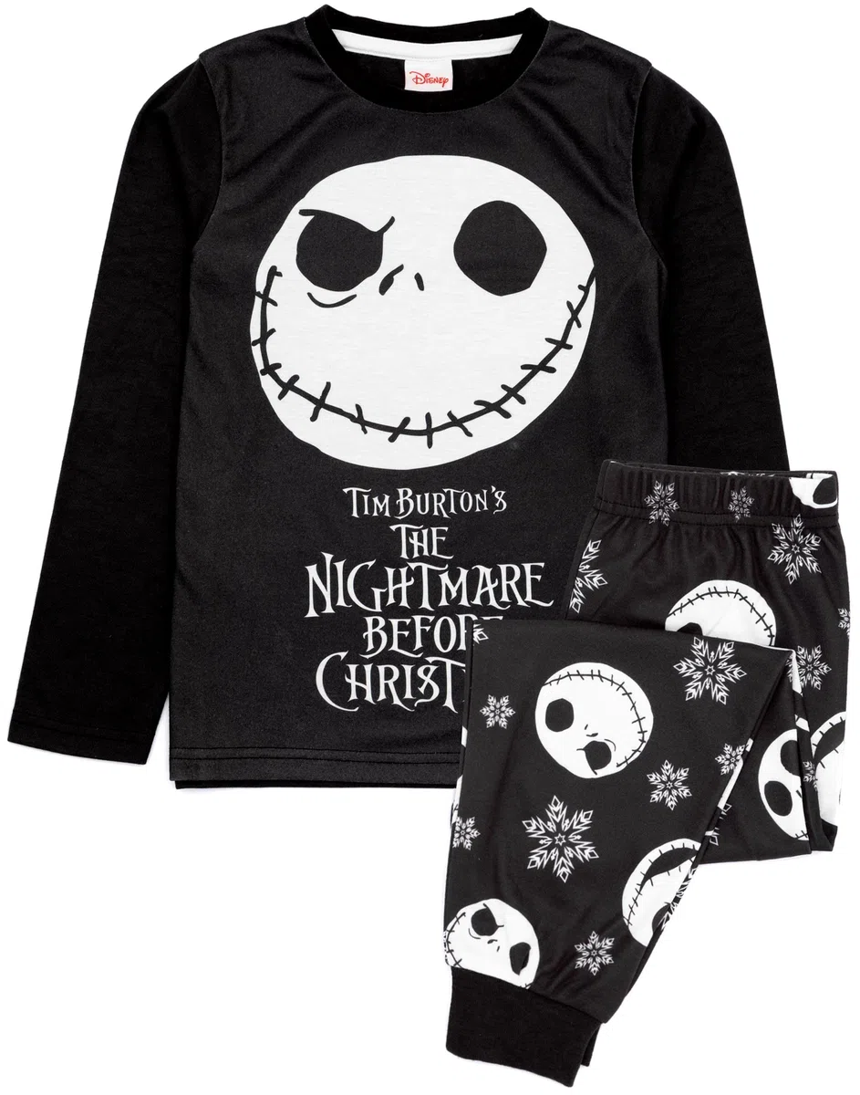 Disney The Nightmare Before Christmas Pigiama Famiglia Uomo Donna Bambini