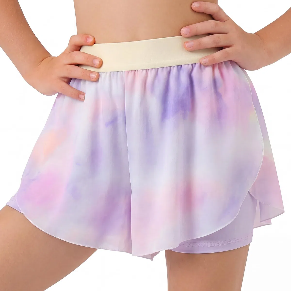 Pantaloncini Ragazze Bambine Pantaloni Corti Sportiva 2 in 1 con Interni e Gonna Elastico Vita Estivi Asciugatura Rapida Casual Sportivi Short Leggings per Tennis Corsa Danza Ciclismo 5-13 Anni