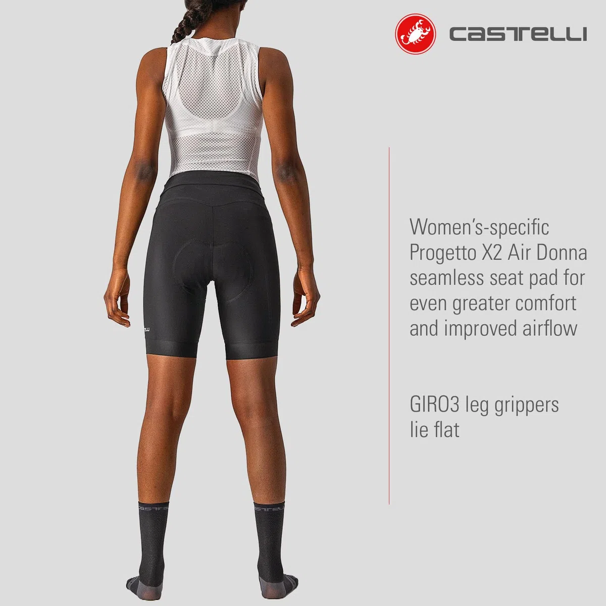 CASTELLI - Endurance W Short, Pantaloncini Donna