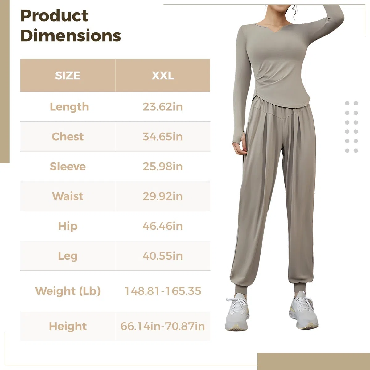 Generic - Set da 3 pezzi per allenamento da donna, taglia XXL, composto da giacca, top e pantaloni, traspirante e traspirante, misto poliestere e spandex, per yoga e palestra