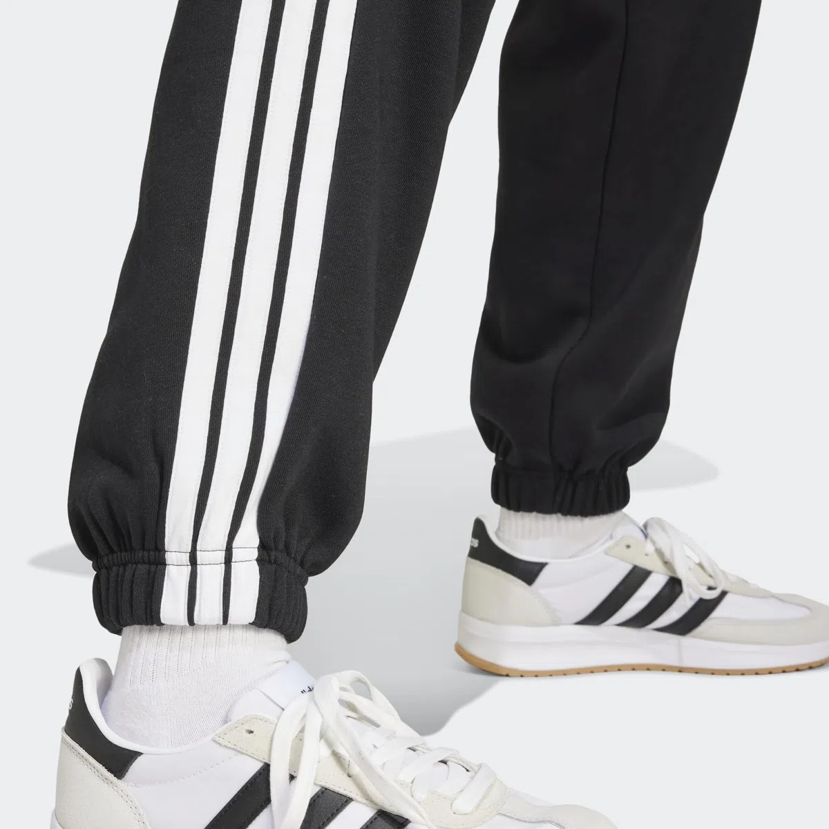 Adidas - Essentials 3-Stripes Fleece Loose, Pantaloni Donna