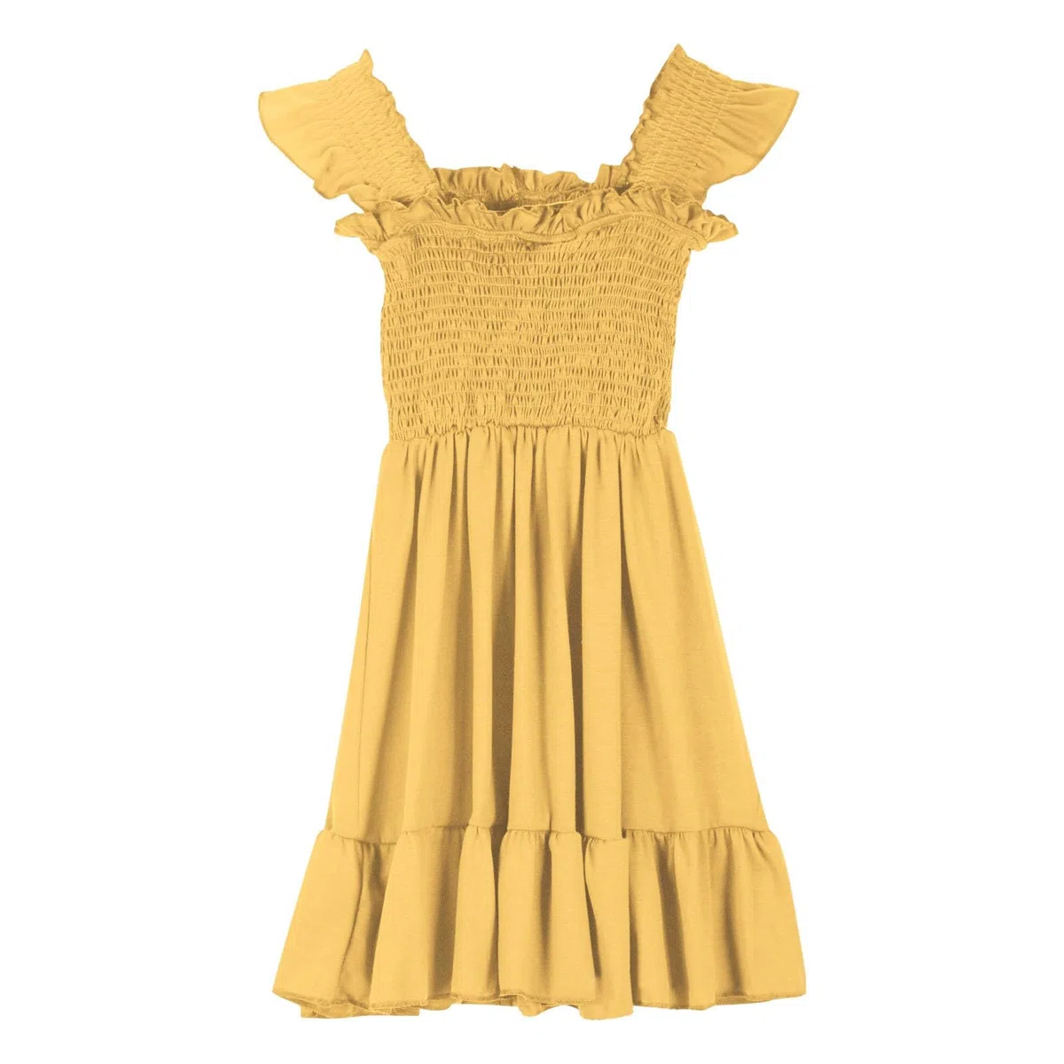 2026 Costume per bambini ragazze prendisole smocked prendisole senza maniche con tasche