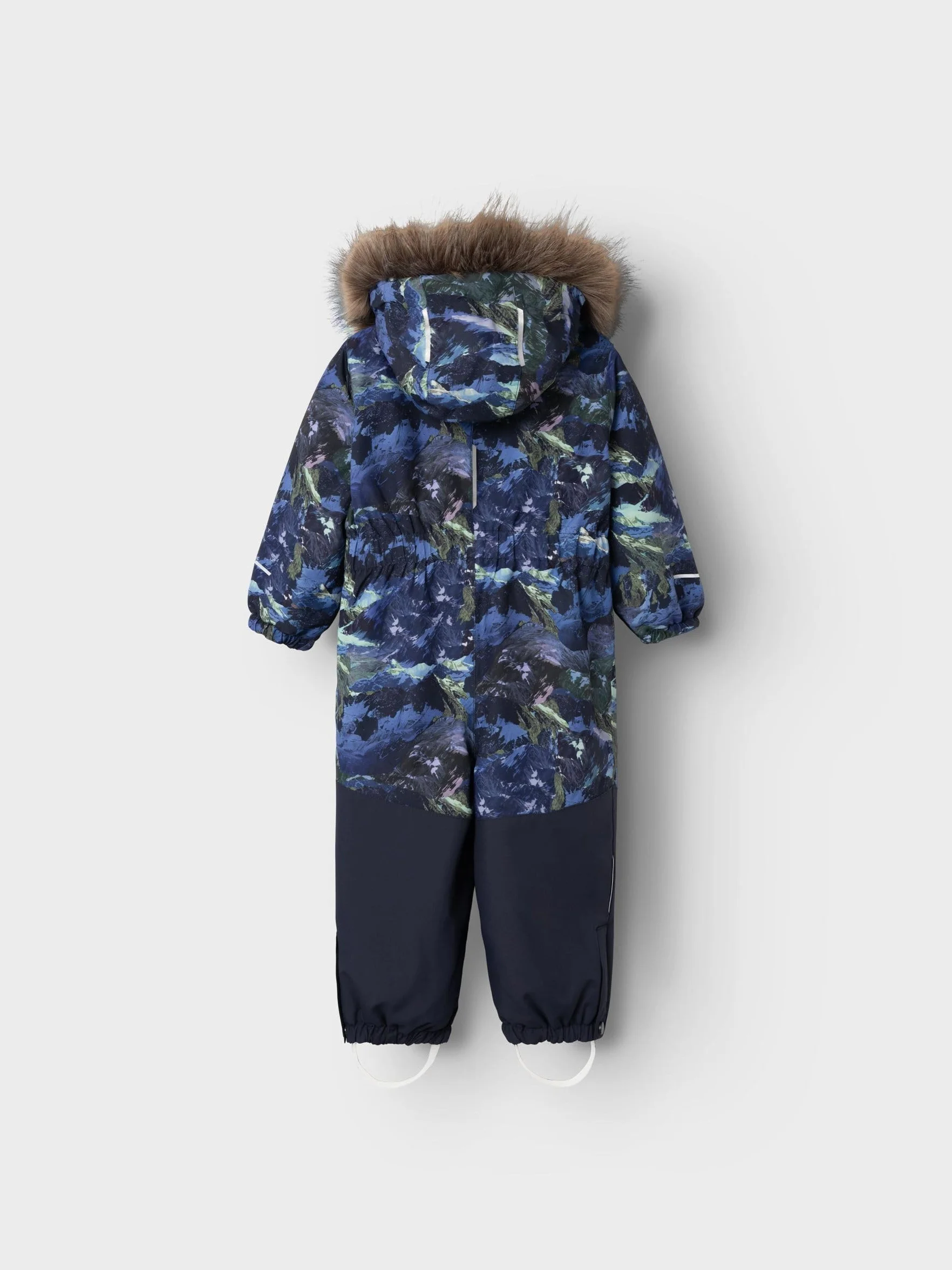 NAME IT Nmmsnow10 Suit Line Aop Fo Tuta da sci Bambini e ragazzi