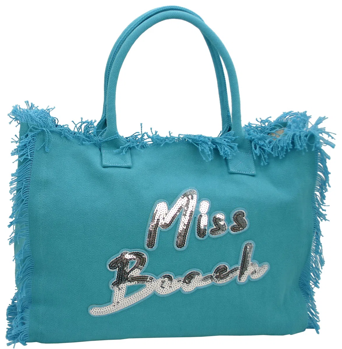 Borsa da Spiaggia Con Chiusura Zip per Vacanze - 29 o 17 Litri di Volume - Borsa Mare, da Picnic e a Tracolla in Tela