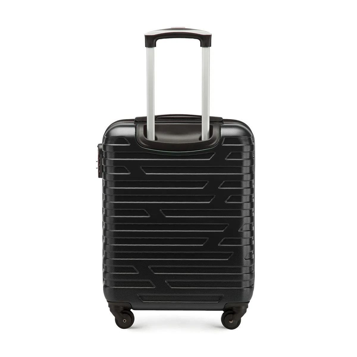 WITTCHEN A-line II valigia da cabina a mano | trolley a mano valigia da imbarco rigida in ABS di alta qualità e robusta Taglia S nero Ryanair/ITA Airways/easyJet/Volotea