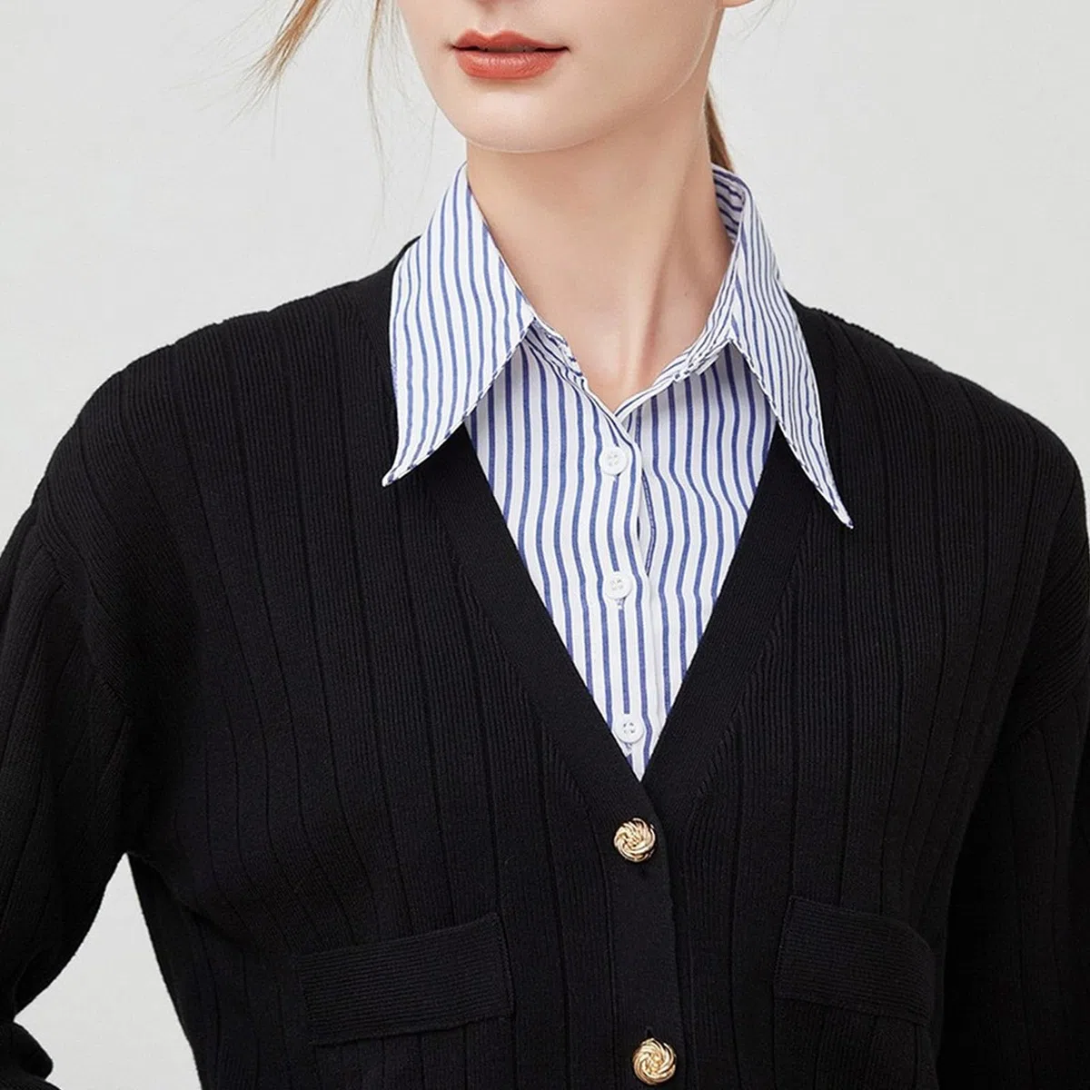 Versatile polsino da polso mezza camicia colletto falso staccabile risvolto diffusione versatile collare arte scialle scialle scialle decorativo