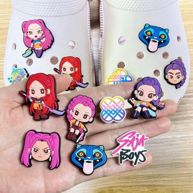 Ciondoli per scarpe Decorazione Carino Cartoon Accessori Scarpe Zoccoli Sandali Fai da te Regali Decorativi Festa