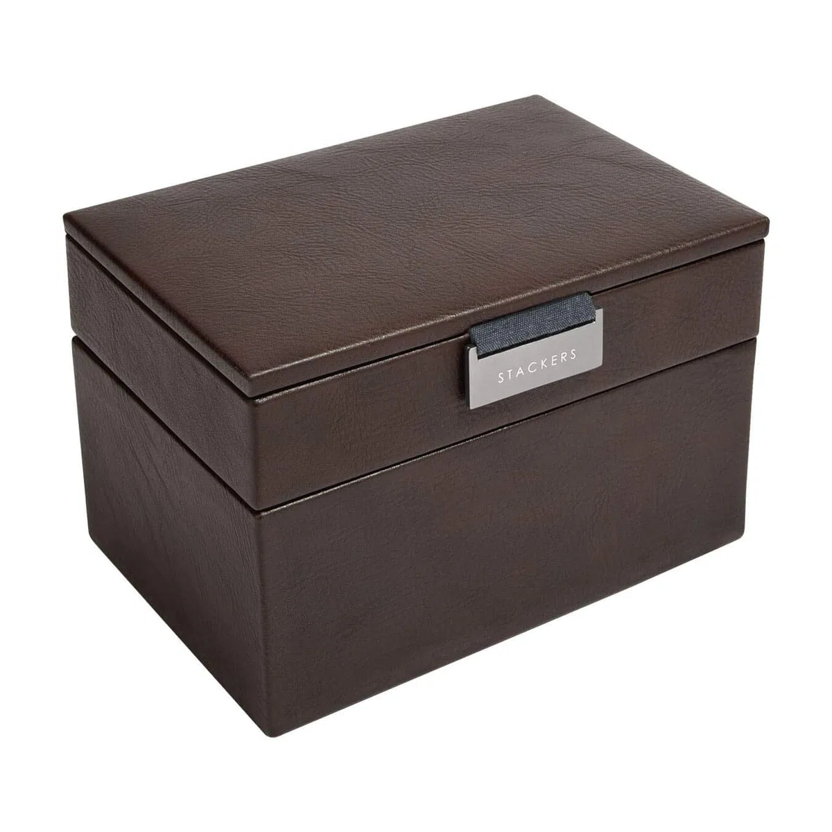Stackers Set di orologi e gemelli marrone