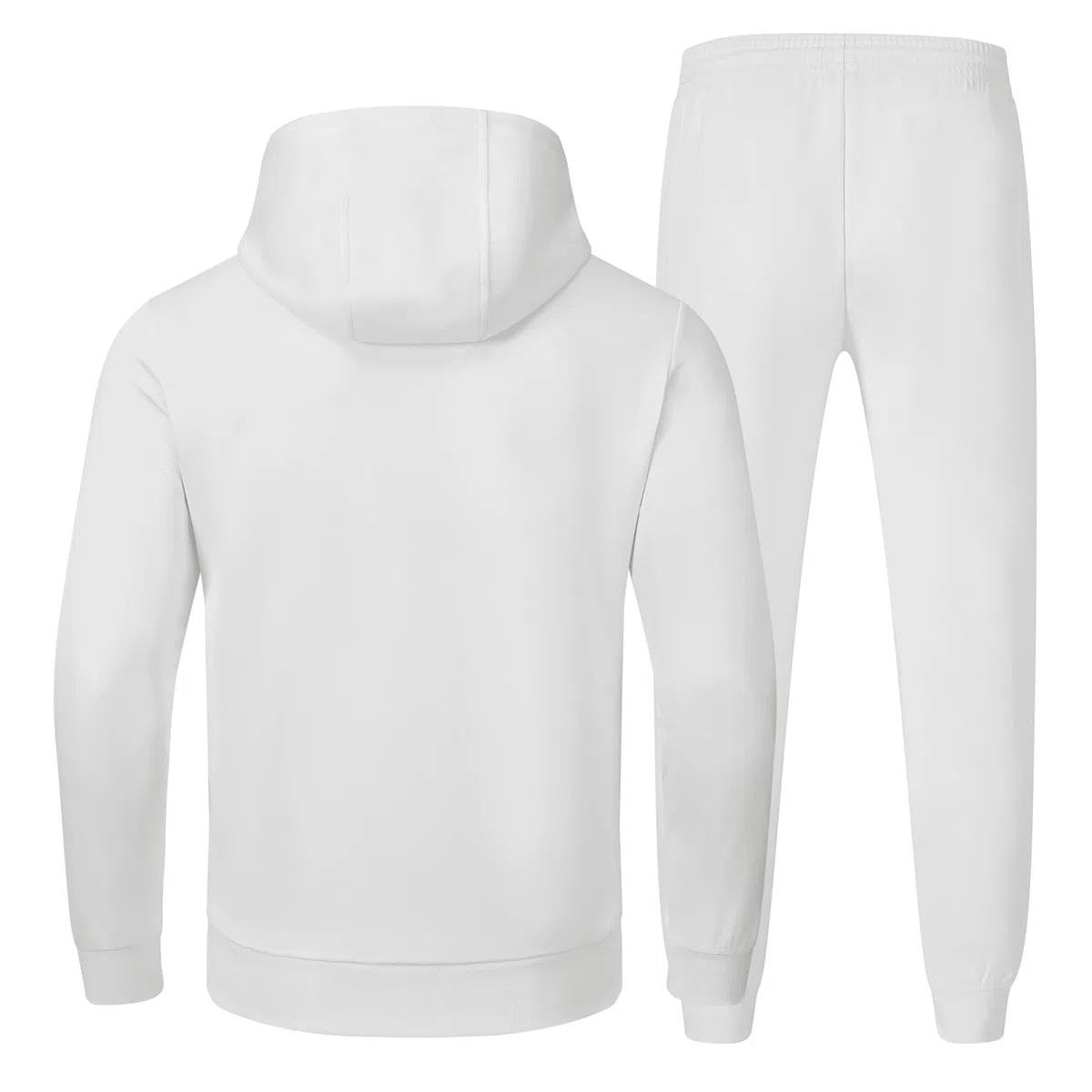 donhobo Tuta da jogging da uomo, 2 pezzi, con cappuccio e pantaloni sportivi, streetwear, stile alla moda, per uomini, palestra, calda, tuta sportiva traspirante